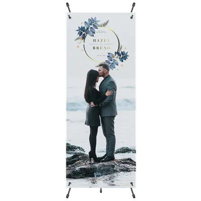 Adjustable X Banner Stands - Custom Socks Now