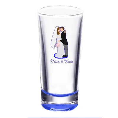 Clear Cordial Shooter Shot Glass - Custom Socks Now