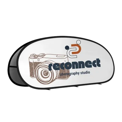 Horizontal Pop Up Banners - Custom Socks Now