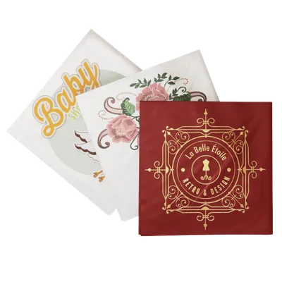 Custom Cloth Banquet Napkin - Custom Socks Now