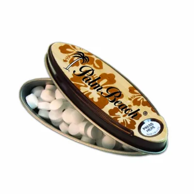 Surf WD Hibiscus Surfboard Mint Tin - Custom Socks Now