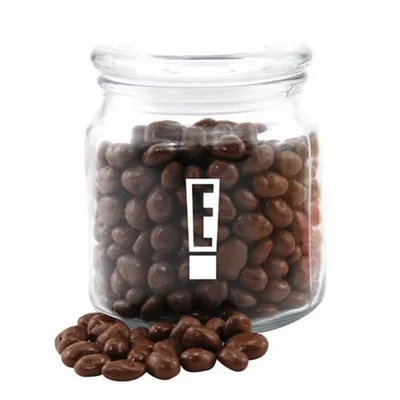 Jar with Choc Covered Raisins - SG400 - Custom Socks Now