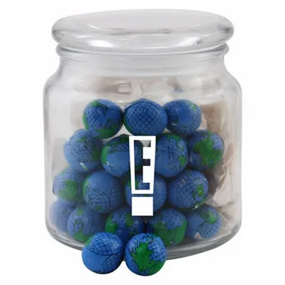 Jar with Chocolate Globes - SG400 - Custom Socks Now
