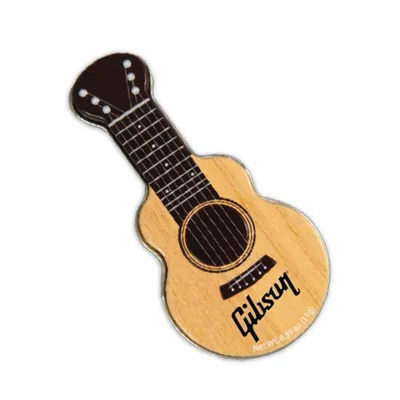 Original Acoustic Guitar Shaped Mint Tin - Custom Socks Now