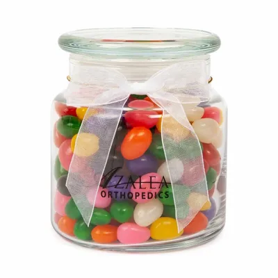22oz. Glass Jar - Jelly Beans - Custom Socks Now