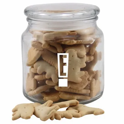Jar ith Animal Crackers - Custom Socks Now