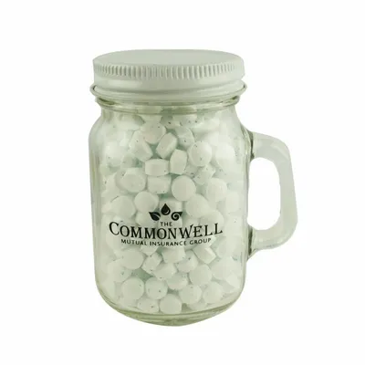 Glass Mini Mason Jars - MicroMints® - Custom Socks Now
