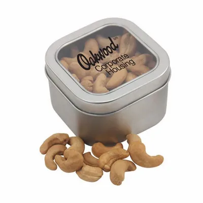 Window Tin with Cashews - SBF2700 - Custom Socks Now