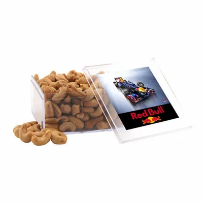 Acrylic Box with Cashews - Large - Custom Socks Now