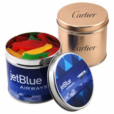 Round Tin with Swedish Fish - SBF4100 - Custom Socks Now