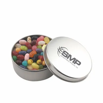 Round Tin with Jelly Bellies - SBF3000 - Custom Socks Now