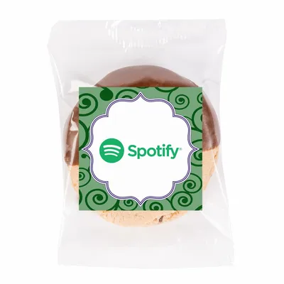 Fresh Beginnings Individually Wrapped Dipped Chocolate Chip Cookie - Custom Socks Now