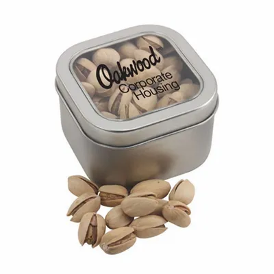 Window Tin with Pistachios - SBF2700 - Custom Socks Now