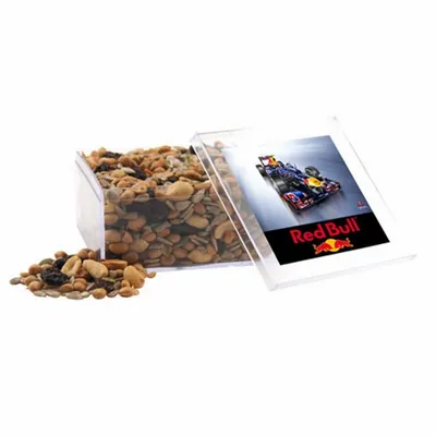 Acrylic Box with Trail Mix - Large - Custom Socks Now