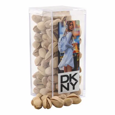 Acrylic Box with Pistachios - Medium - Custom Socks Now
