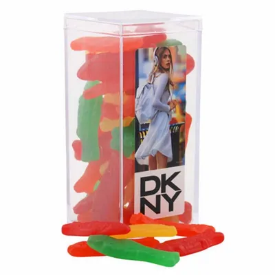 Acrylic Box with Swedish Fish - Medium - Custom Socks Now