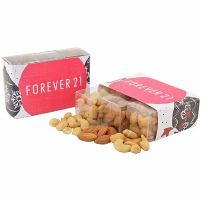 3 Way Nut Shareable Acetate Box - Custom Socks Now