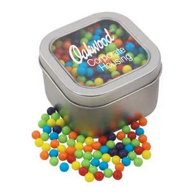 Window Tin with Mini Jawbreakers - SBF2700 - Custom Socks Now