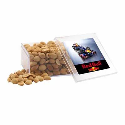 Acrylic Box with Peanuts - Large - Custom Socks Now