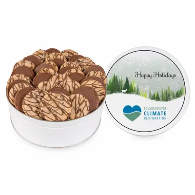 Fresh Beginnings Dreamy Drizzle Chocolate Chip Cookie Tin (Large) - Custom Socks Now