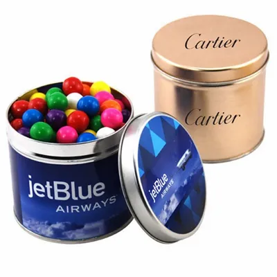 Round Tin with Gumballs - SBF4100 - Custom Socks Now