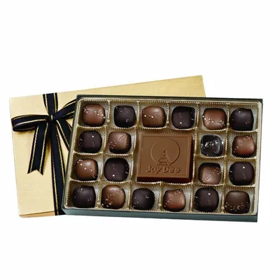20 Piece Sea Salt Caramel Gift Box - Custom Socks Now