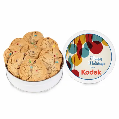 Fresh Beginnings Jewel Chip Cookie Tin (Small) - Custom Socks Now