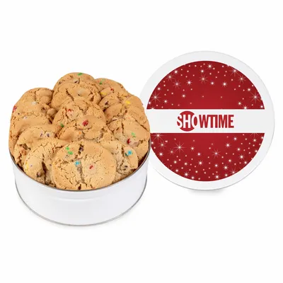 Fresh Beginnings Jewel Chip Cookie Tin - Custom Socks Now