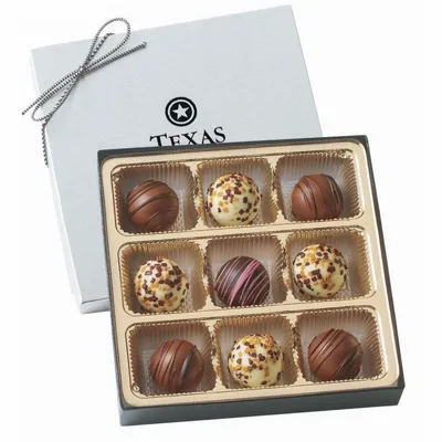 Truffle Gift Box with 9 Truffles - Custom Socks Now