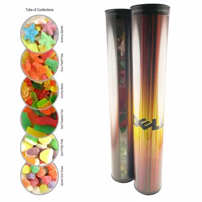 Clever Candy Tube of Confections - Custom Socks Now