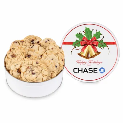 Fresh Beginnings Cranberry Cookie Tin - Custom Socks Now