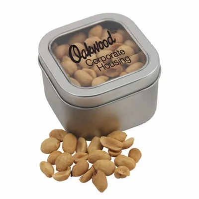 Window Tin with Peanuts - SBF2700 - Custom Socks Now