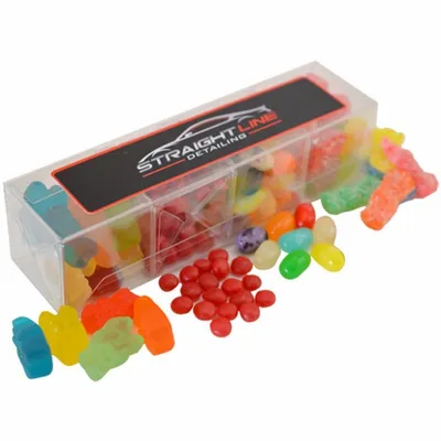 4 Way Acetate Candy Box - Custom Socks Now