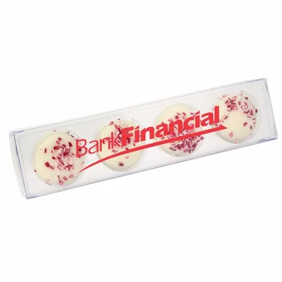 Acetate Sticks with Peppermint Sandwich Cookies - Custom Socks Now