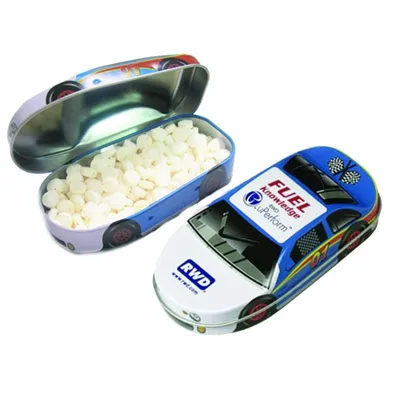 Race Car Tin-MicroMints® - Custom Socks Now