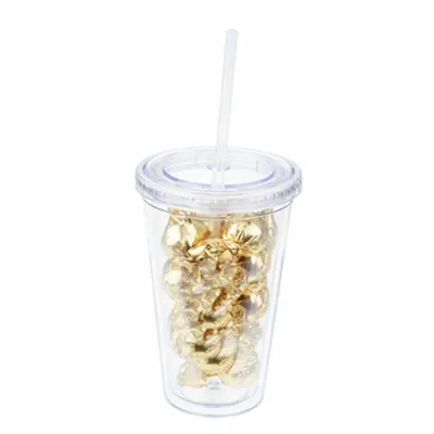 16oz. Tumbler - Twist-Wrapped Truffles - Custom Socks Now
