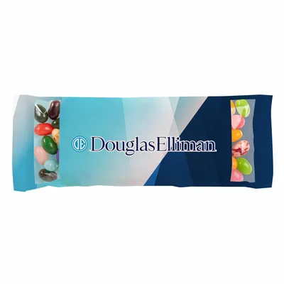 Full Color Tube DigiBag™ with Gourmet Jelly Beans - Custom Socks Now