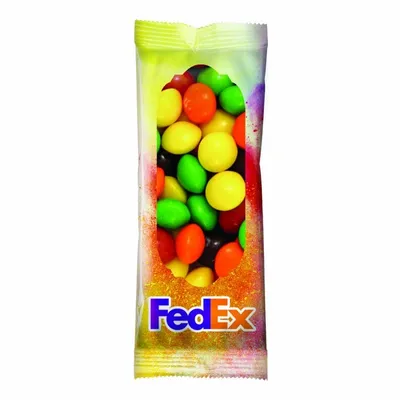 Full Color Tube DigiBag™ with Skittles - Custom Socks Now
