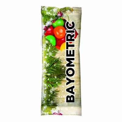 Full Color Tube DigiBag™ with Fruit Sours - Custom Socks Now