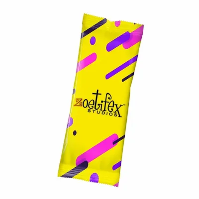 Full Color Tube DigiBag™ with Milk Chocolate Cashews - Custom Socks Now