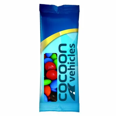 M&M'S® in Full Color Tube Digibag - Custom Socks Now