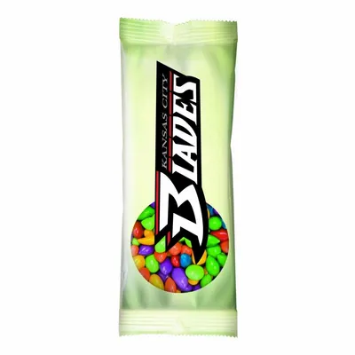 Full Color Tube DigiBag™ with Chocolate Covered Sunflower Seeds - Custom Socks Now
