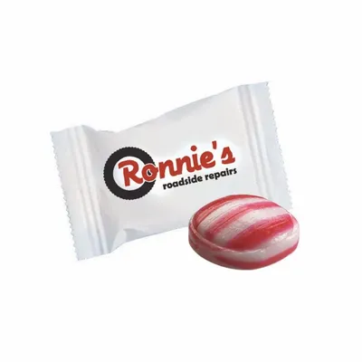 Red Striped Peppermint - Custom Socks Now