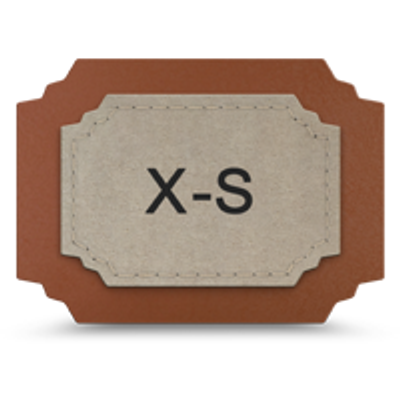 Combination Leather Patch Combination Leather Patch - Custom Socks Now