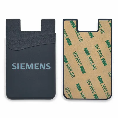 Silicone Phone Wallet Dual Card Holder - Custom Socks Now