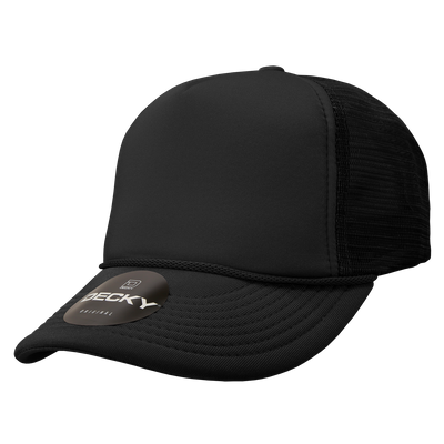Black - Decky Style 211 (High Profile) Black - Decky Style 211 (High Profile) - Custom Socks Now
