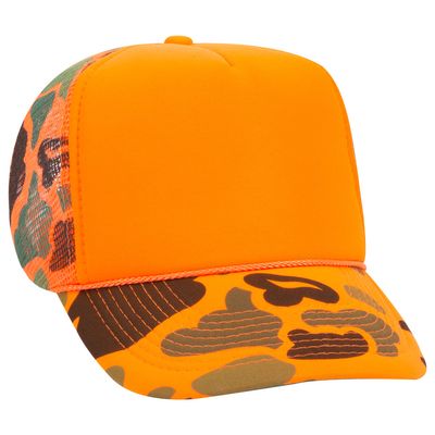 Neon Orange Camo Neon Orange Camo - Custom Socks Now
