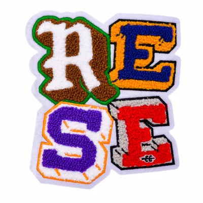 Chenille Patches - Custom Socks Now