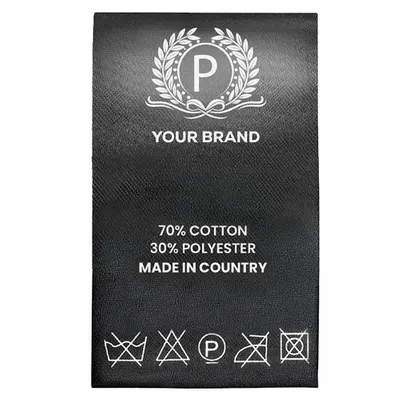 Printed Care Labels - Custom Socks Now