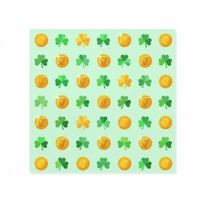 Saint Patrick’s Day Napkins - Custom Socks Now
